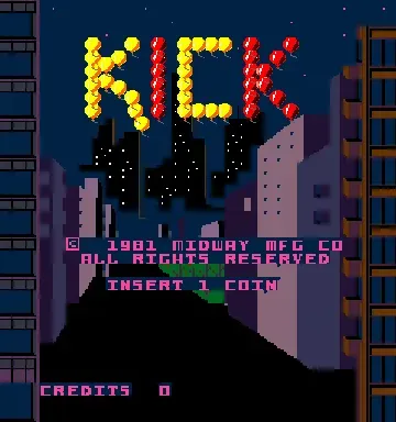 Kick (upright)-MAME 2003